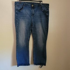 Lane Bryant Boot cut jeans size 22 short